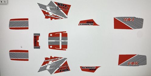 Yamaha banshee graphic kit