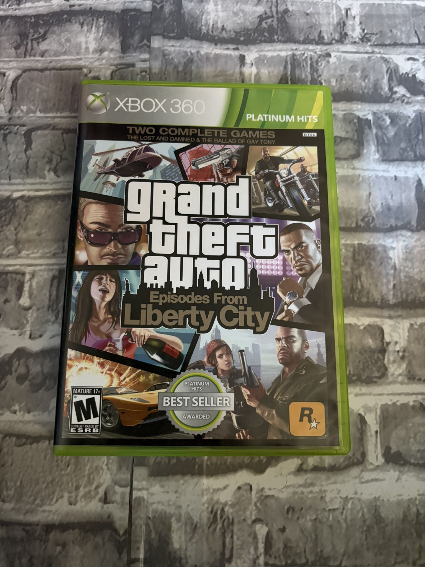 Grand Theft Auto: Episodes from Liberty City w/ Map - Xbox 360