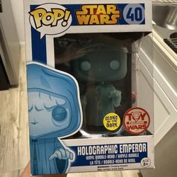 Holographic Emperor Funko Pop