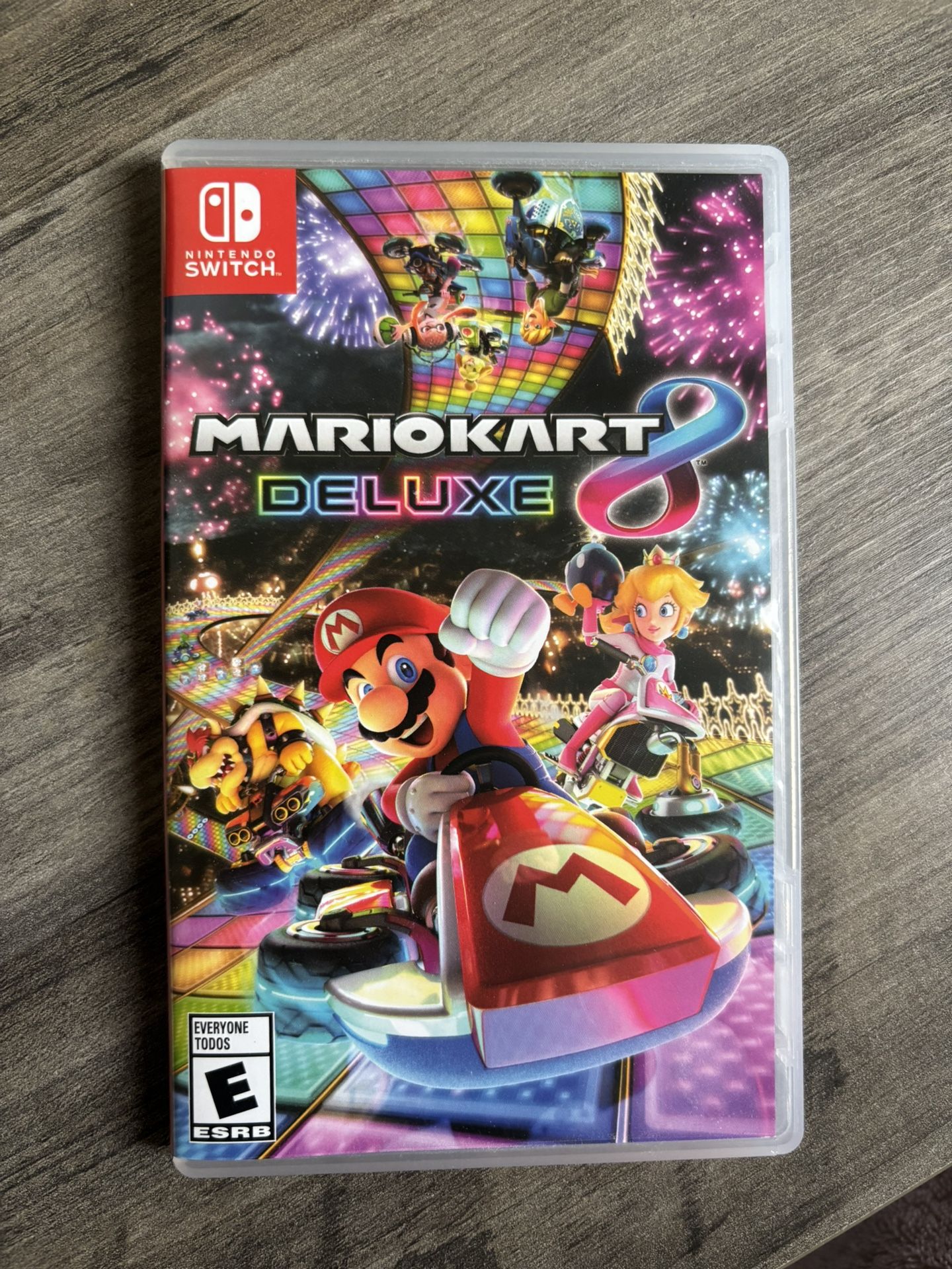 Authentic Mario Kart 8 Deluxe Nintendo Switch Case Only (No Game)