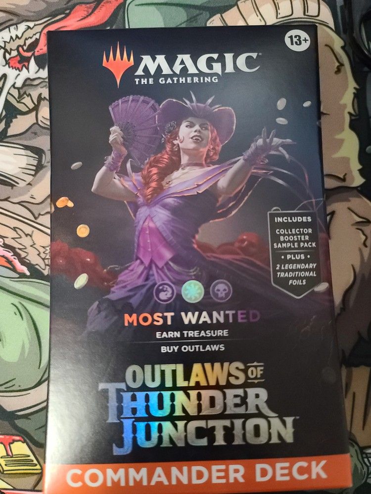 Magic The Gathering Outlaws of Thunder Junction Commander Decks
