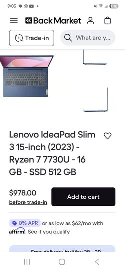 Like new touch screen idea pad lenova with high end processor Rayzen 7 paid $1500 will take $399