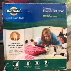 2 Way Interior Cat Door