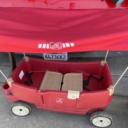 Kids Red Wagon 
