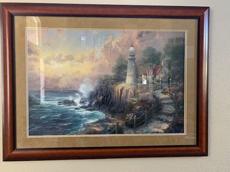 Thomas Kinkade Light of Peace Lithograph