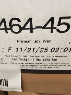 Premium Soy Wax 45 lb Box