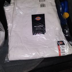 White Dickies Pants 