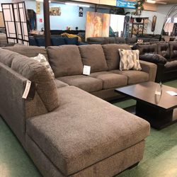 Gray Sectional In Stock For Fast Delivery 