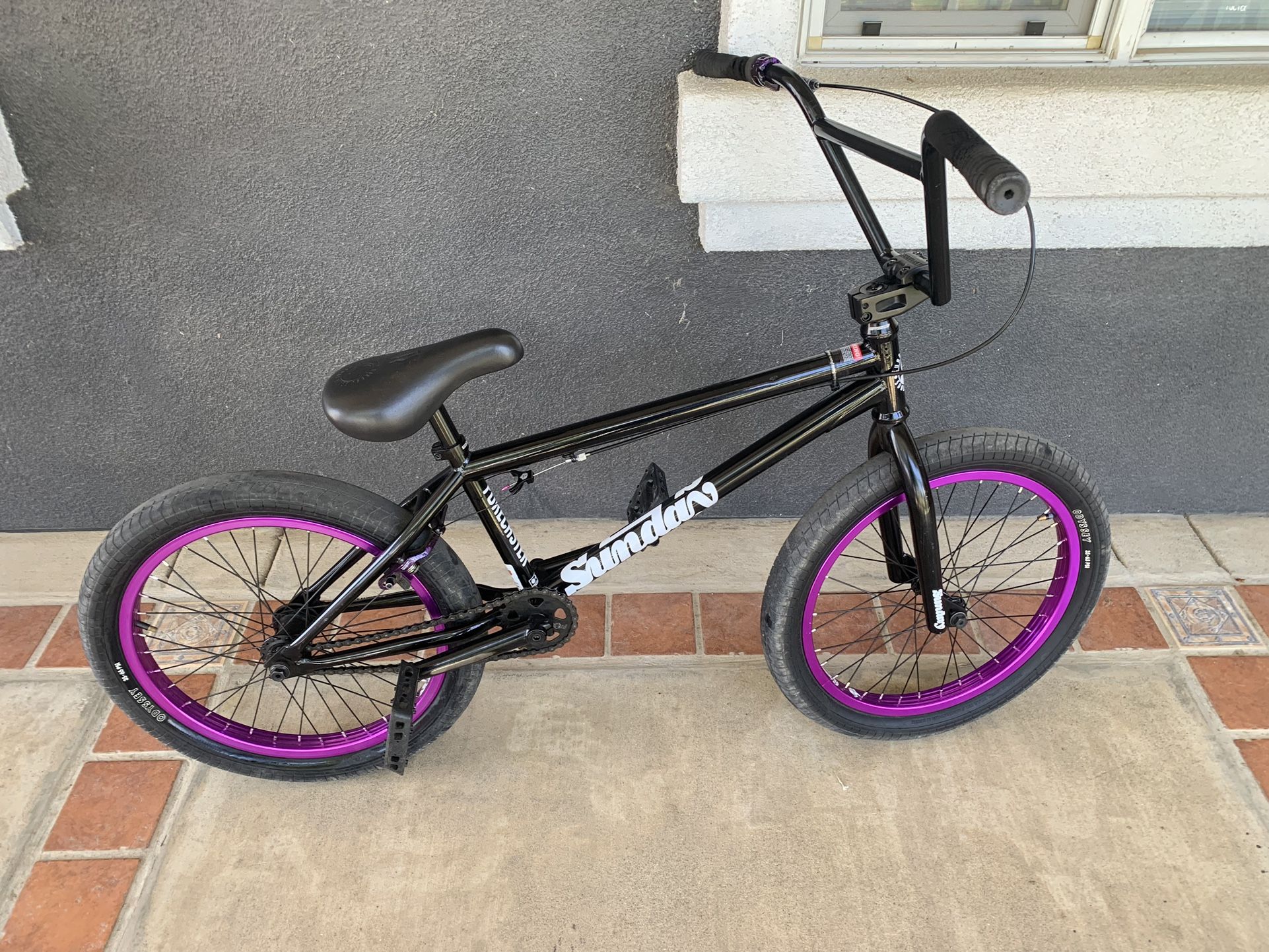 2021 Sunday Bmx Bike Forecaster Black and Purple