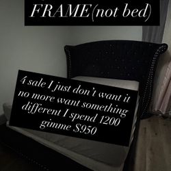 Tufted Bed Frame 