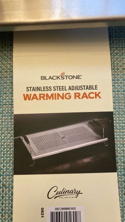 New Blackstone Warming Rack 10.00