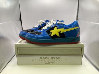 Marvel X BAPE STA!! A Bathing Ape branded Cyclops/X-Men shoes (Size 11)