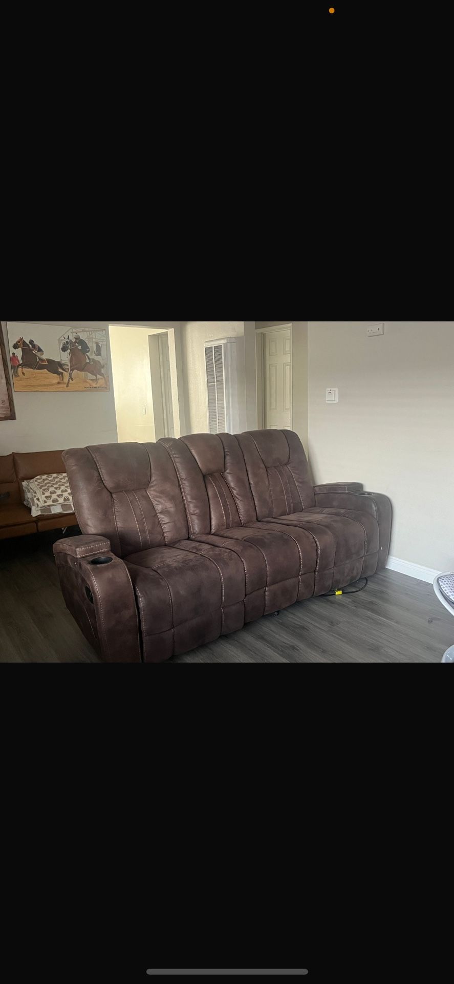 Brown Couches 