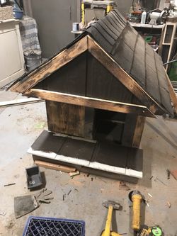 Custom dog house