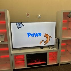 Tv Stand With Fireplace Insert 