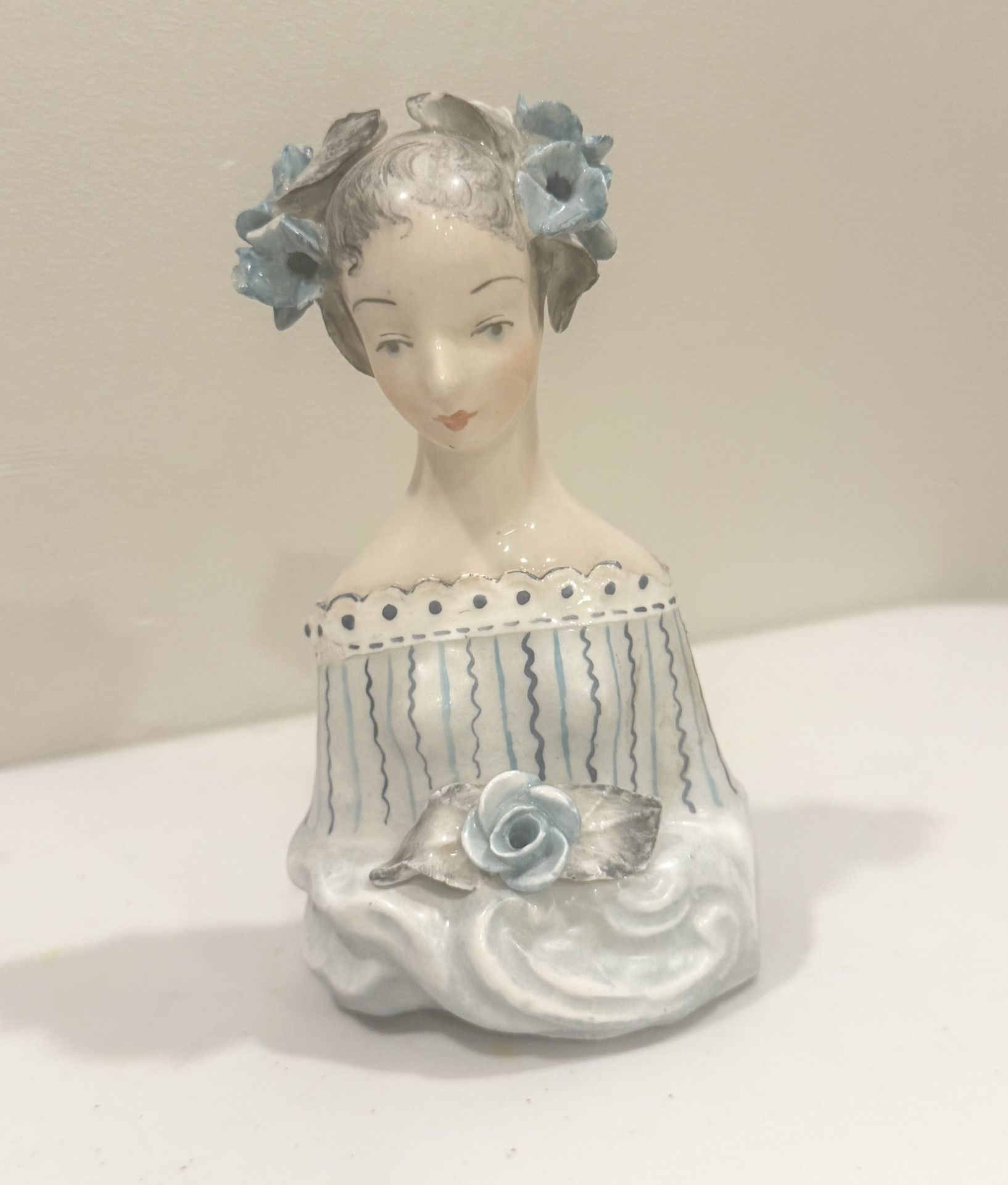 Vintage Cordey Porcelain Woman Collectable Figurine