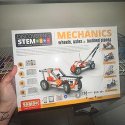 Engino STEM Mechanics: Wheels, Axles & Inclines – $25 NEVER OPENED