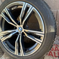 Bmw M Sport Rims And Tires. Tires Are In Good Shape