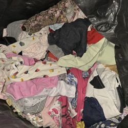 4 Bags Of Girls Clothes 