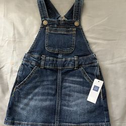 Gap Toddler Overalls Dress 2T