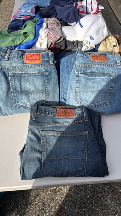 Men’s Lucky Brand Jeans 38 waist - 3 pairs