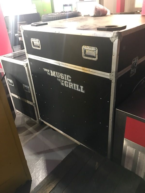 Band equipment tour box
