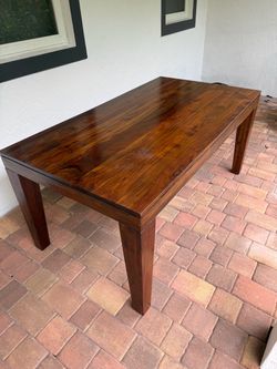 West Elm solid wood Dining Table