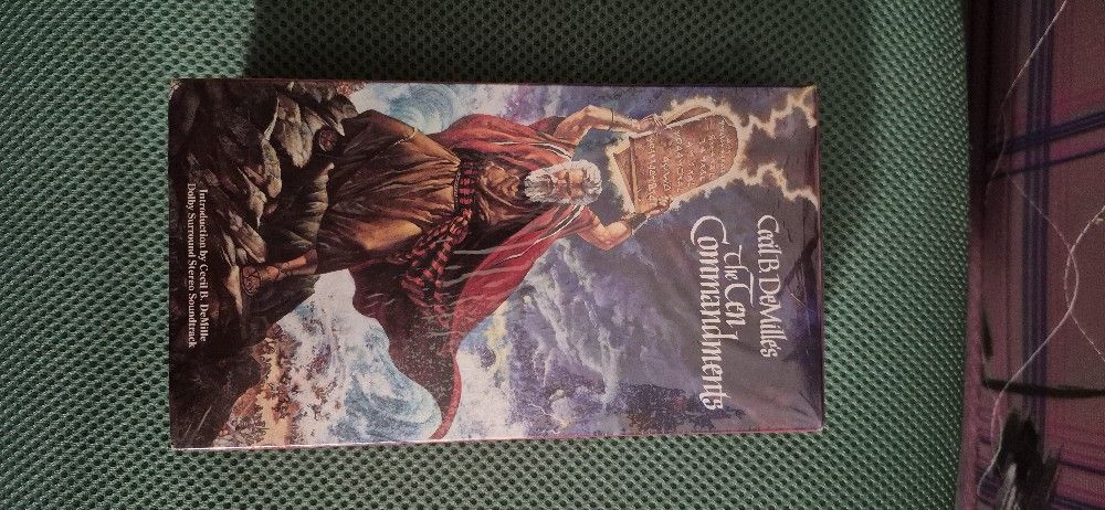 The Ten Commandments VHS Sealed Brand New