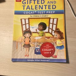 Gifted And Talented COGAT Test Prep 2nd Grade