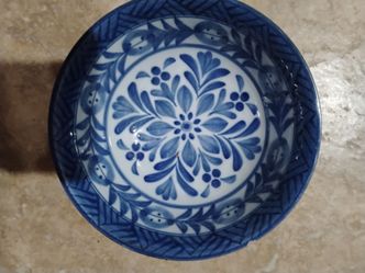 Vintage Japanese Tajimi Kyo-gama Kiln Bowl