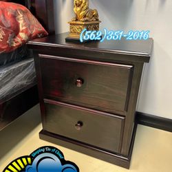 Two Drawer Nightstand Dresser Cajonera Comoda Nueva New 