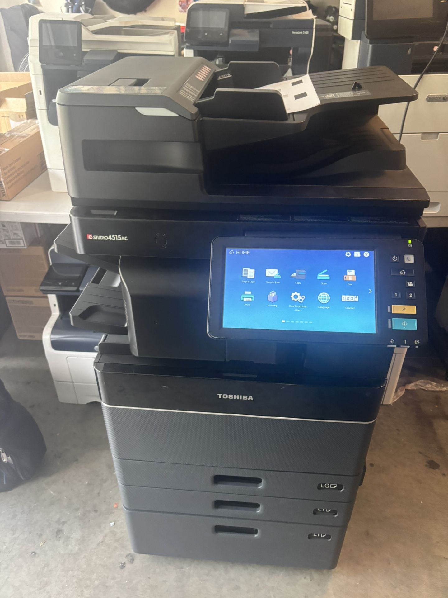 Toshiba Estudio 4515ac Color Copier/printer/scan/fax