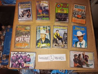 Cassettes De Musica Mexicana De Venta 3 Por $25