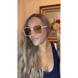 Square Oversized Sunglasses for Women Fashion Shades