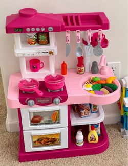 Kids Play Kitchen Set with Accessories