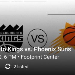 Sacramento Kings Vs Phoenix Suns