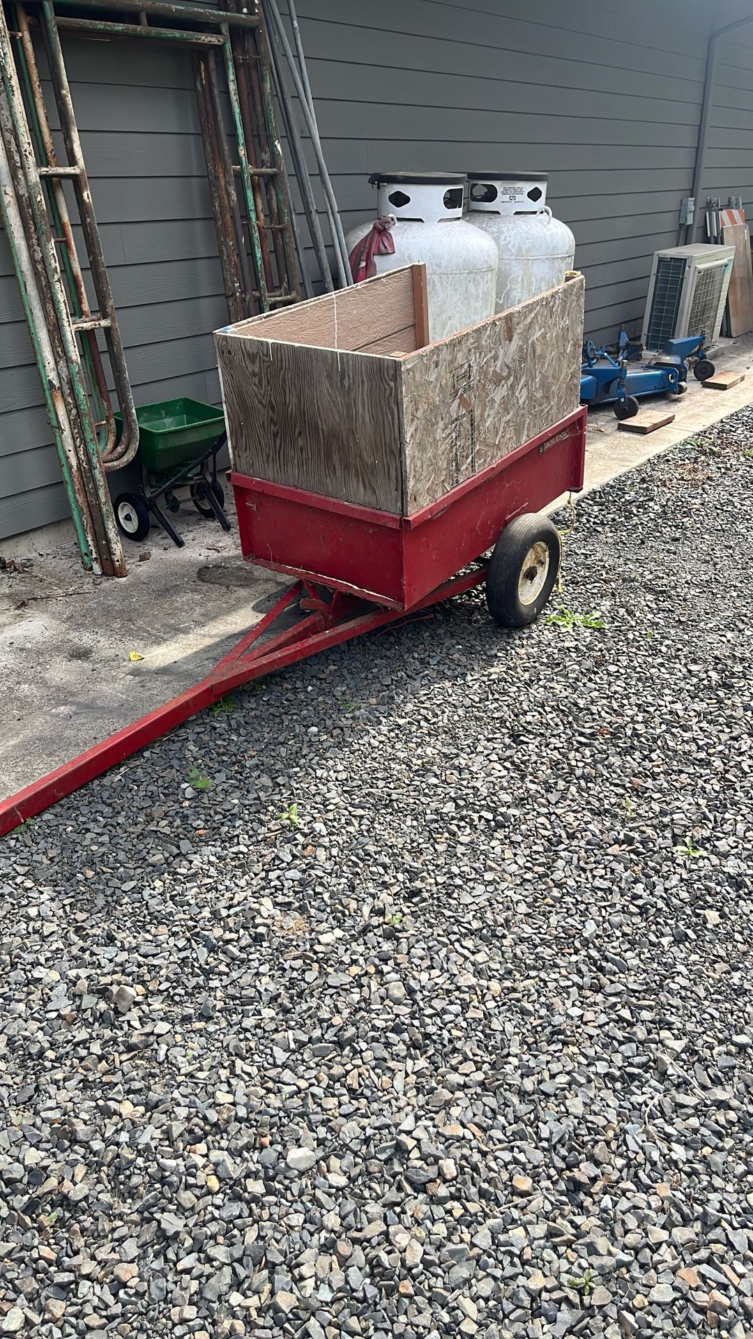 Metal Dump Trailer