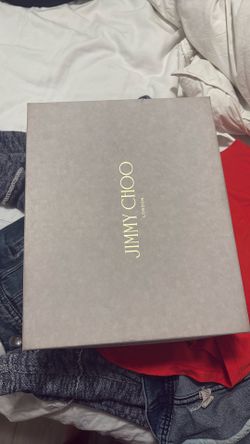 Jimmy Choo block BLUE heels