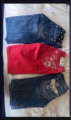 Miss me shorts como nuevos talla 28 $40cada uno  o $100 por los 3