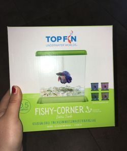0.5 fish gallon tank! BY TOP FIN!