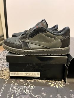 Nike Jordan 1 Travis Scott Black Phantom Size 8 + More