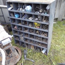 Metal Nuts And Bolts Organizer