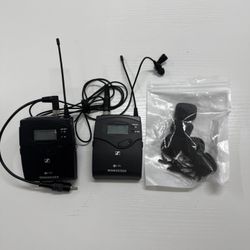 SENNHEISER ew G4 WIRELESS LAVALIER MICROPHONE SET