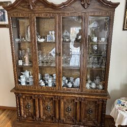Antique Vintage China Cabinet
