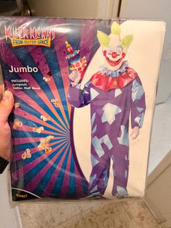 Killer Klowns From Outer Space Jumbo Costume Size LG/XL