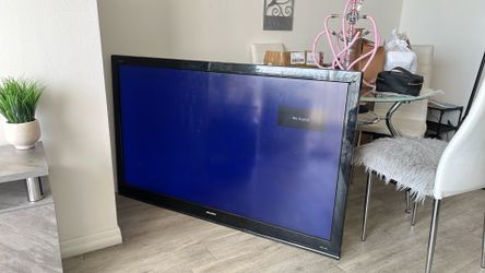 Sharp 60” flat screen TV w/ remote works perfect