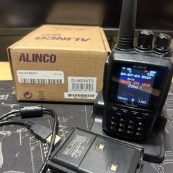 Alinco DJ-MD5 XTG UHF/VHF Ham Radio