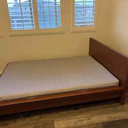 Full size mattress and frame