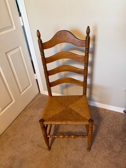 Ladderback Chairwith Rush Seat