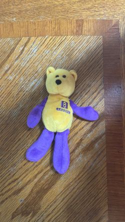 Kobe Bryant Beanie Bear